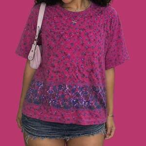 Vintage Variety Floral Print Short Sleeve T-Shirt